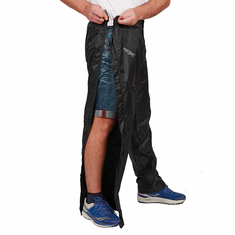 Pantalon De Pluie Imperméable Unisexe Avec Couvre-chaussures - Pour Moto, Vélo, Randonnée, Protection Complète